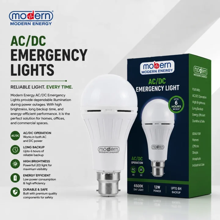 AC/DC Emergency Lights