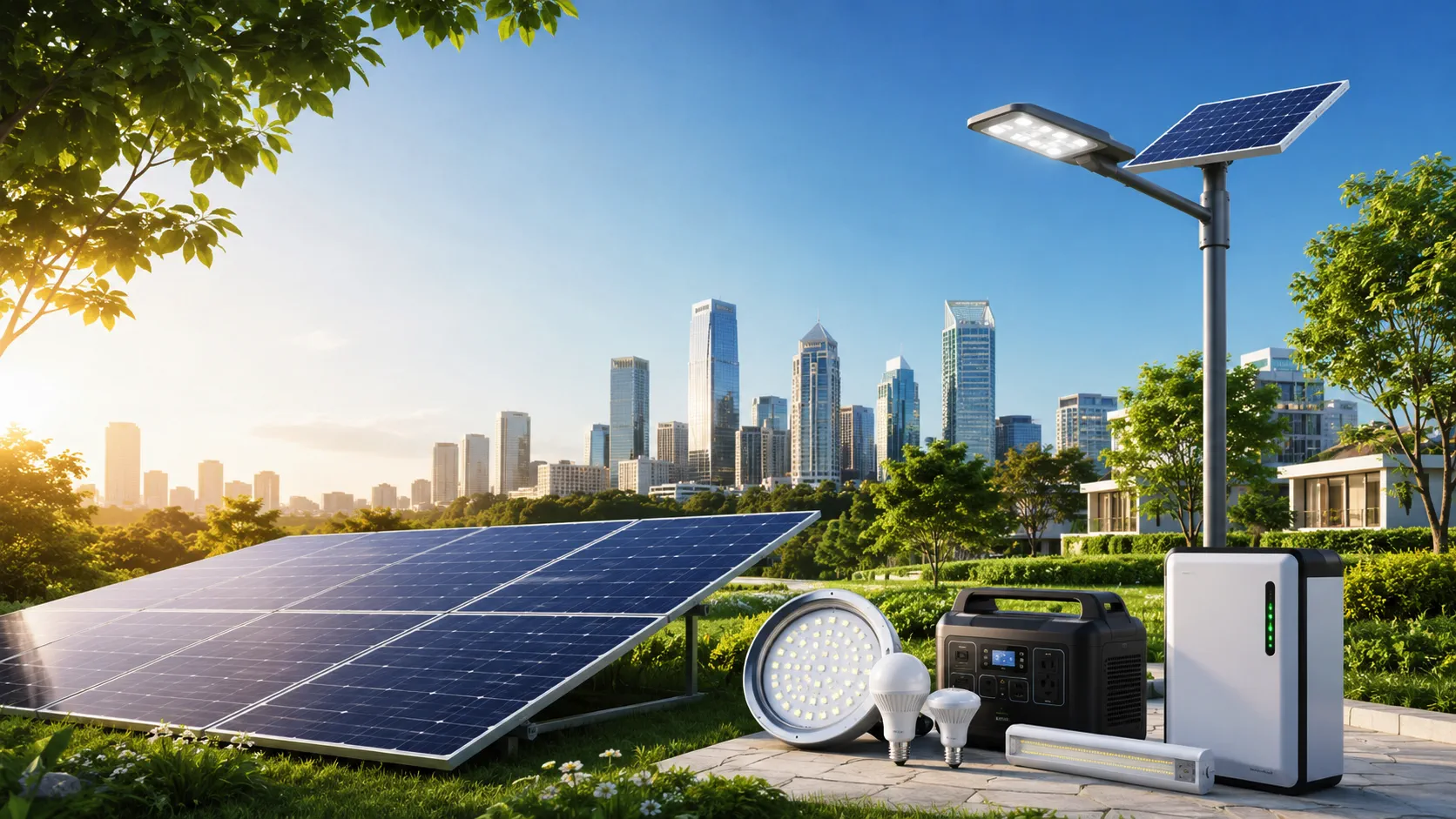 Modern Energy solar and street lighting solution